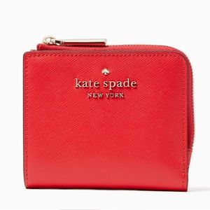NWT Kate Spade Staci Small L-Zip Bifold Wallet